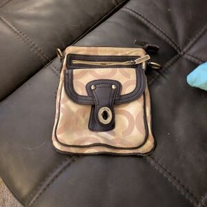 Coach Beige  Bag No Handle